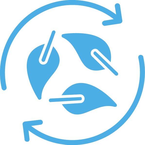 Green Waste recycle Icon